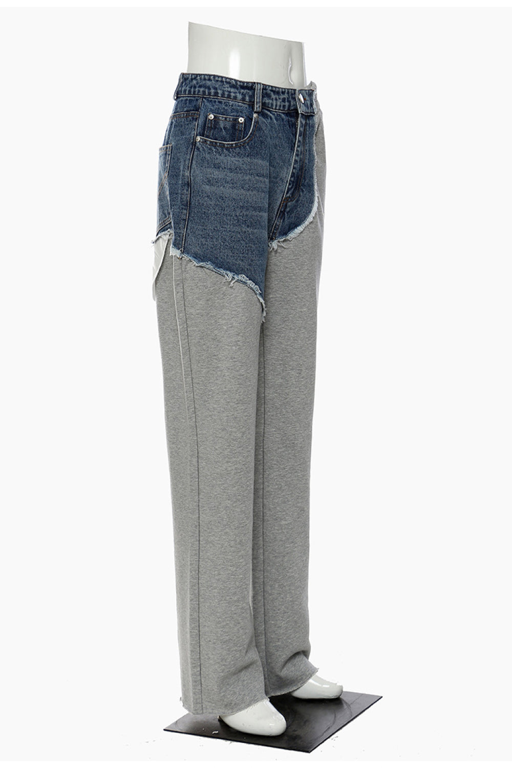 Two-Tone Denim Lounge Pants